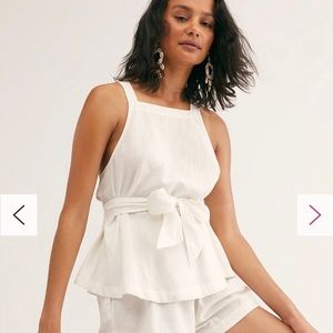 Free People Beat the Heat Top in White